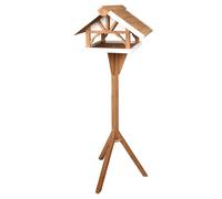 Maison À Oiseaux Flamingo Vintro Avec Support, 44x45,5x27 Cm, En Bois De Pin