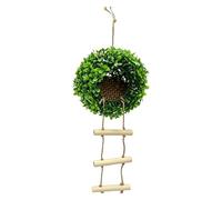Maison à Oiseaux Jouet Perroquet en Forme de Boule en Artificielle avec une