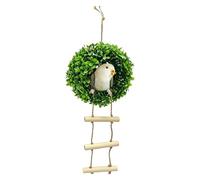 Maison à Oiseaux Jouet Perroquet en Forme de Boule en Artificielle avec une