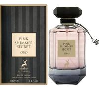 Alhambra Pink Shimmer Secret Oud EDP 100ml 3.4oz