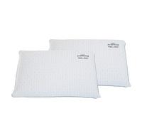Maison Aubertin Lot de 2 Oreillers Malva Ergonomique | 60 x 40 cm