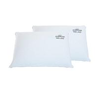Lot de 2 Oreillers - accueil mémoire de forme - 60 x 40 cm Blanc