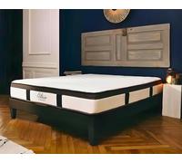 Maison Aubertin Matelas Altesse 180x200, 26 cm Ép, Lit 2 Personnes, Mémoire de Forme Haute Densité 55 kg/m³, Accueil Ferme, Soulage Le Mal de Dos, Soutien Ferme et Orthopédique, Chambre Adulte