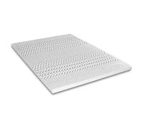 Maison Aubertin Surmatelas 140x190 cm - Surmatelas Mousse Mémoire de Forme 6cm. Gel Refresh Haute Densité. Ultra Respirante. Moelleux. Soutien Semi Ferme - 7 Zones de Confort. Oeko-Tex CertiPur