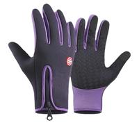 Maison Aura Gants Chauds, Imperméables & Tactiles Gants d'hiver résistants à l'eau et au vent, gants thermiques légers pour la course, le cyclisme,gants de sport chauds pour hommes et femmes