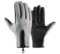 Maison Aura Gants Chauds, Imperméables & Tactiles Gants d'hiver résistants à l'eau et au vent, gants thermiques légers pour la course, le cyclisme,gants de sport chauds pour hommes et femmes