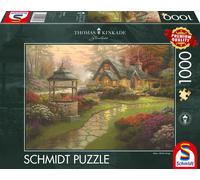 Maison avec fontaine Puzzle 1.000 pièces