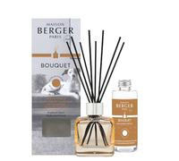 MAISON BERGER - Bouquet Parfumé sans Odeurs d'animaux - Diffuseur Parfum Maison + 8 Bâtonnets - Diffusion Longue Durée, Douce et Continue - 100ml
