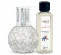 MAISON BERGER PARIS Lampe Berge Falcon-Set 250ml DISCO TRANSPARENTE Lilflora