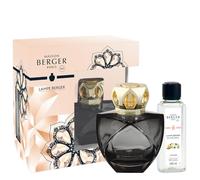 MAISON BERGER PARIS-Coffret Lampe Berger Eternity noire parfum Lady flower - 250 ml