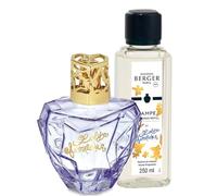 MAISON BERGER - Coffret Lampe Berger Lolita Lempicka - Avec Recharge Parfum, Prête à l'Emploi - Purifie et Parfume - Diffusion Fine, Homogène et Longue Durée (Parme)