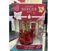 MAISON BERGER - Coffret Lampe Berger Pure Lolita Lempicka avec Recharge Parfum 250ml, Prête à l'emploi - Parfume et Purifie - Diffusion Fine, Homogène et Longue Durée (Rouge - Lolita Lempicka Sweet)