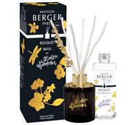 MAISON BERGER - Bouquet Bijou Parfumé Lolita Lempicka Black Edition - Diffuseur Parfum Maison + 6 Brins en Saule, 100% Végétal - Diffusion Longue Durée, Douce et Continue