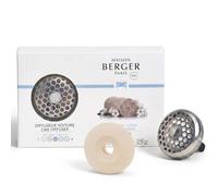 MAISON BERGER Diffuseur Voiture Caresse de Coton, Clip Métal avec Recharge