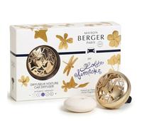 Maison Berger – Diffuseur voiture Clip métal 4,5 cm, recharge incluse (Lolita Lempicka Or Satiné)