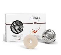 MAISON BERGER Diffuseur Voiture Pétillance Exquise, Clip & Recharge | Clip métal pour grille d'aération, recharge Pétillance Exquise incluse, diffusion passive environ 4 semaines