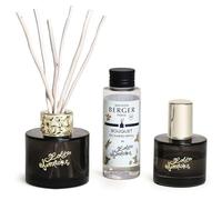 MAISON BERGER Duo Mini Bouquet & Spray d'Intérieur, Verre Laqué, 90ml & 50ml, Durée de Diffusion 3 semaines, 450 a 550 pulvérisations (Lolita Lempicka Black Edition)