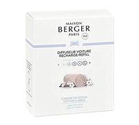 maison berger - recharge diffuseur voiture caresse de coton