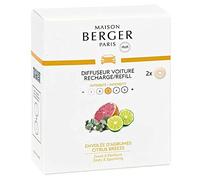 Maison Berger Paris Citrus Breeze désodorisant voiture recharge 2x17 g