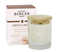 MAISON BERGER Paris - Bougie Parfumée - Collection Aroma - Parfum Relax Douceur Orientale 6360