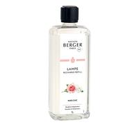 Maison Berger Paris Chic - Recharge Huile Parfumée 1 Litre pour Lampe Berger Catalytique, Fabriqué en France Parfum Floral et Poudré, Purifie l’Air, Diffusion Longue Durée 160 h