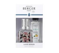 MAISON BERGER PARIS-Coffret lampe Berger Glaçon feuilles multicolores et parfum Zeste de verveine - 250 ml