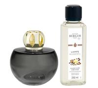 Maison Berger Paris - Coffret Lampe Berger Holly Gris Mousse + Poussière d'Ambre 250ml - MAISON BERGER PARIS