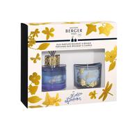 MAISON BERGER PARIS-Duo de mini bouquet et bougie Lolita Lempicka parme