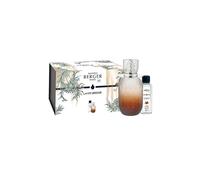 MAISON BERGER PARIS Lampe Berger Set EVANESCENCE FAUVE +250ml Mystic Leather marron clair