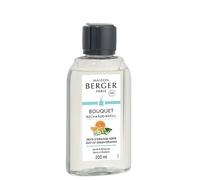 MAISON BERGER Paris - Recharge 200 ML pour Bouquet parfumé Zeste d'orange Verte Paris