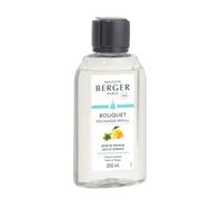 MAISON BERGER - Recharge Bouquet Zeste de Verveine - pour Diffuseur Parfum Maison - Parfum à Diffusion Longue Durée, Douce et Continue - 200 ML