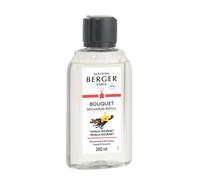 MAISON BERGER - Recharge Bouquet Vanille Gourmet - pour Diffuseur Parfum Maison - Parfum à Diffusion Longue Durée, Douce et Continue - 200 ML