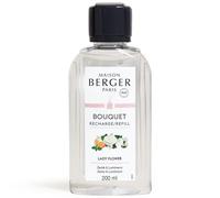 Maison Berger - Recharge Bouquet Parfumé Lady Flower - Parfum d’intérieur pour la maison 200 ml - Fabriqué en France - Diffusion Longue Durée, Douce et Continue