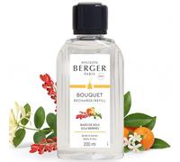 MAISON BERGER Recharge Bouquet Parfumé Baies de Goji 200 ml | Recharge Baies de Goji 200 ml pour bouquet parfumé, diffusion continue environ 4 semaines, sans flamme