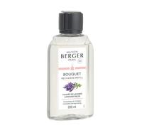 MAISON BERGER - Recharge Bouquet Champs de Lavande - pour Diffuseur Parfum Maison - Parfum à Diffusion Longue Durée, Douce et Continue - 200 ML