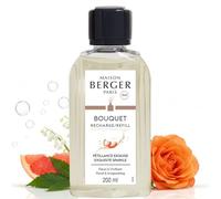 MAISON BERGER Recharge Bouquet Parfumé Pétillance Exquise 200 ml | Recharge Pétillance Exquise 200 ml pour bouquet parfumé, diffusion continue environ 4 semaines, sans flamme