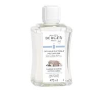 Maison Berger Recharge Diffuseur électrique 475 millilitres - Durée de Diffusion 40h - Parfum Prêt à l’Emploi (Caresse de Coton)