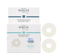 MAISON BERGER Recharge Diffuseur Nomade - Céramique Longue Durée 6 à 8 Semaines sans Fuite, Facile à remplacer, Ambiance parfumée Durable (Vent d'Océan)