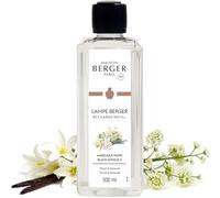 Maison Berger - Recharge Lampe Berger Angélique Noire 500 ML - Angélique Noire, Iris, Tubéreuse - Parfum boisé, Gourmand - Anti-odeurs - Fabriqué en France