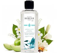 MAISON BERGER - Recharge Lampe Berger Aroma Happy 500 ML - Melon, Pomme Verte, Monoï - Parfum Oriental - Anti-odeurs - Fabriqué en France