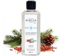 Maison Berger - Recharge Lampe Berger Au Pied du Sapin - Prête à l'emploi - Parfume et Purifie - Diffusion Fine, Homogène et Longue Durée - 500ml