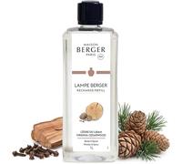 Maison Berger - Recharge 1L Lampe Berger Cèdre du Liban - Cèdre & Santal - Neutralisation des odeurs
