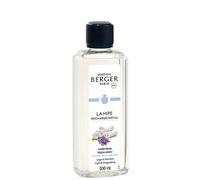 Maison Berger - Recharge Lampe Berger Linge Frais - Prête à l'Emploi - Parfume et Purifie - Diffusion Fine, Homogène et Longue Durée - 500ml