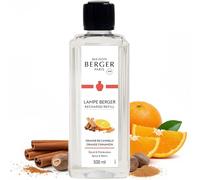 Lampe Berger - Recharge de parfum Lampe Berger 500ml - Parfum Orange de Cannelle - Maison Berger Paris, Gris