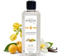 Maison Berger - Recharge Lampe Berger Soleil Fruité 500 ML - Mirabelle, Pêche, Ananas. Jasmin - Parfum boisé, Floral, Gourmand, musqué - Anti-odeurs - Fabriqué en France