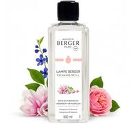 Maison Berger Paris – Recharge Lampe Berger Sous les Magnolias, Rose Bulgare & Citron – 500 ml