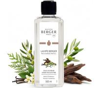 MAISON BERGER - Recharge Lampe Berger sous l'Oliveraie 500 ML - Bois de Oud, Cuir, Cèdre - Parfum boisé, Floral, Gourmand, musqué - Anti-odeurs - Fabriqué en France
