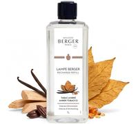 Maison Berger - Recharge Lampe Berger Tabac Ambré 1 Litre - Tabac blond & Ambre - Parfum boisé oriental & puissant - Neutralisation des odeurs - Fabriqué en France