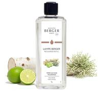 MAISON BERGER - Recharge Lampe Berger Terre Sauvage 1 Litre - Feuilles de Tomate & Patchouli - Parfum Vert boisé & Authentique - Neutralisation des odeurs - Fabriqué en France