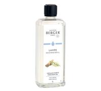 Maison Berger - Recharge Lampe Berger Thé Blanc Pureté - Prête à l'Emploi - Parfume et Purifie - Diffusion Fine, Homogène et Longue Durée - 1 Litre